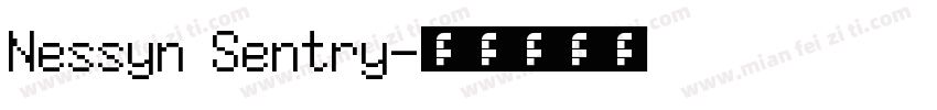 Nessyn Sentry字体转换